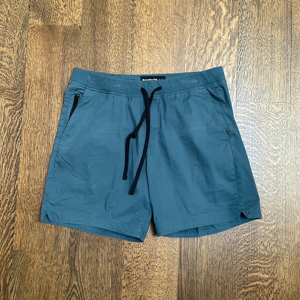 Blue Casual Shorts - Abercrombie